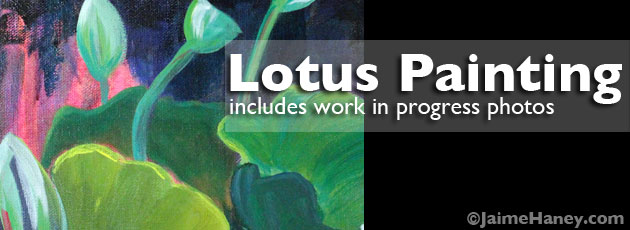 lotus painting
