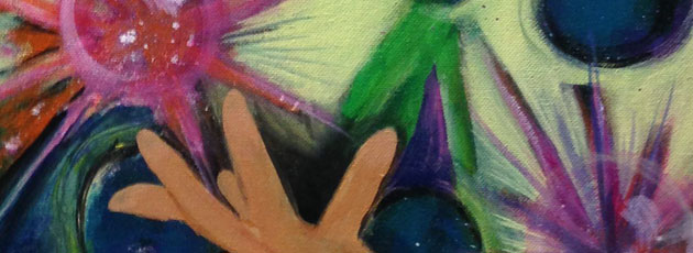 mystical carnival painting